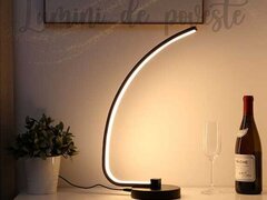 Veioza LED 40W Long Black, 1 surse de iluminare